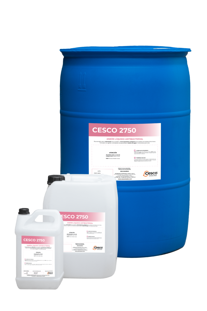 Jabón Líquido Antibacterial | CESCO 2750 - CESCO MÉXICO