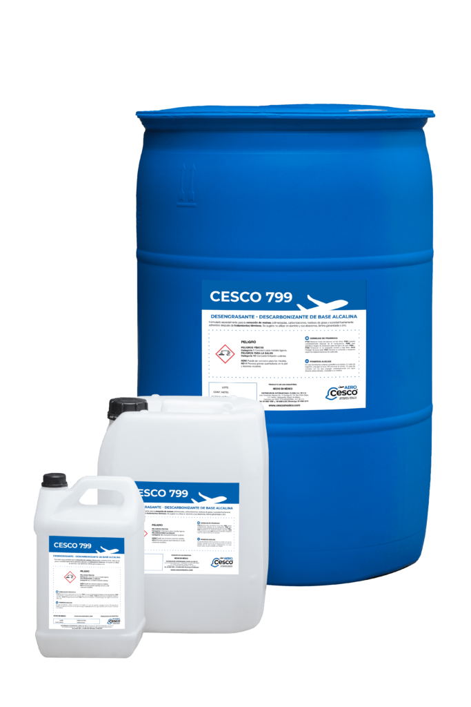 Desengrasante-Descarbonizante Base Alcalina | CESCO 799 - CESCO MÉXICO