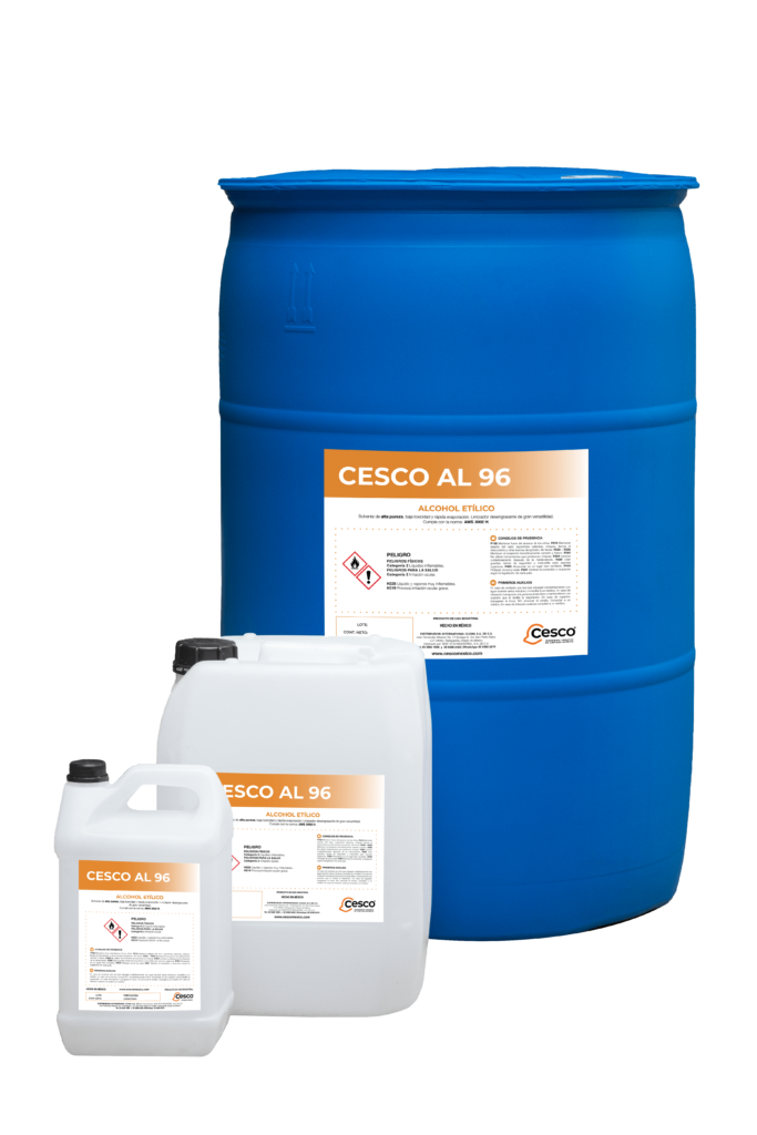 Alcohol Etílico | CESCO Al 96 - CESCO MÉXICO