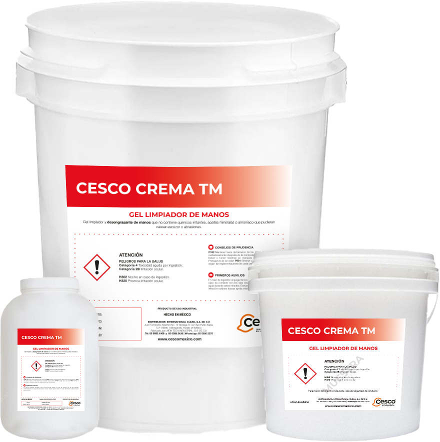 Gel Limpiador De Manos | CESCO CREMA TM - CESCO MÉXICO